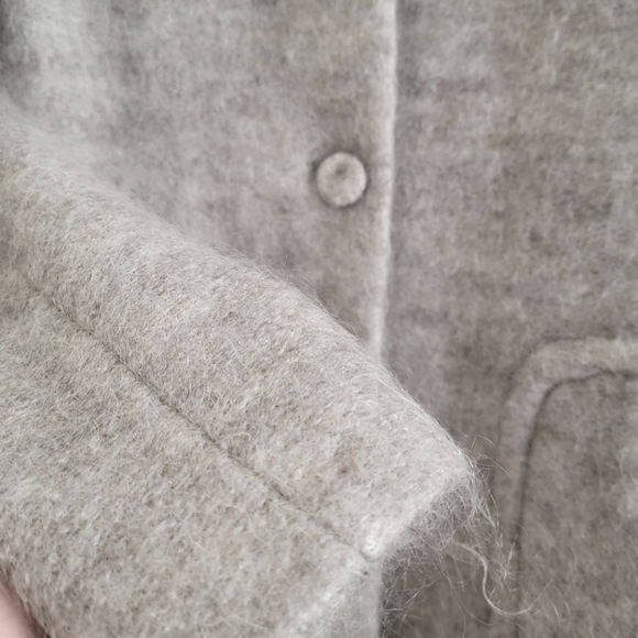 Zara Outerwear Mohair Coat, size XS - Picture 7 of 9